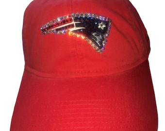 Swarovski Rhinestone New England Patriots Reebok Ladies Fit