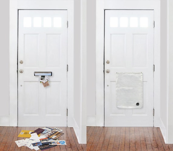 New Design The Original Mail Catcher Bag Sack Front Garage Door Slot Letter Catcher Post Box Basket