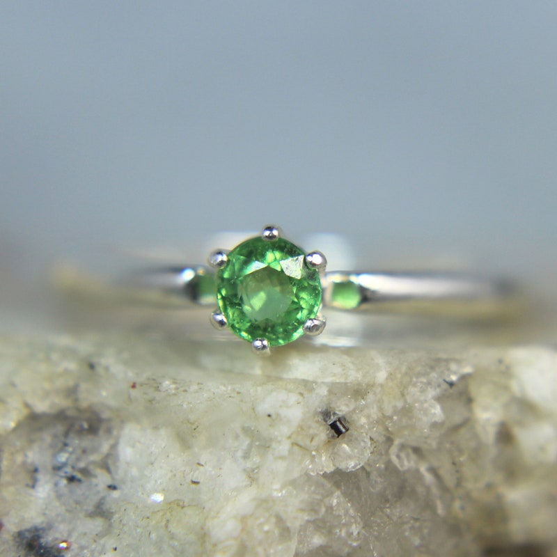 Tsavorite Tsavorite Garnet - Etsy