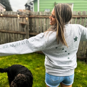 Big Dipper , The Last frontier 1/4 zip unisex Alaska
