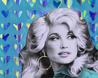 Dolly Parton Art Print #1: Country Music Legend, Southern Home Decor (Digital Download)