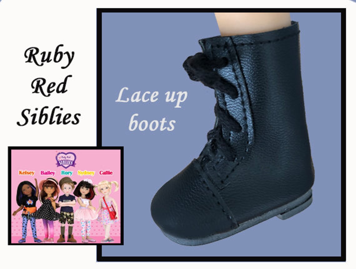 lace up doll boots
