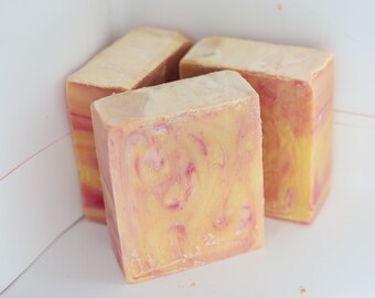 Island Hibiscus  Cold Processed Soap