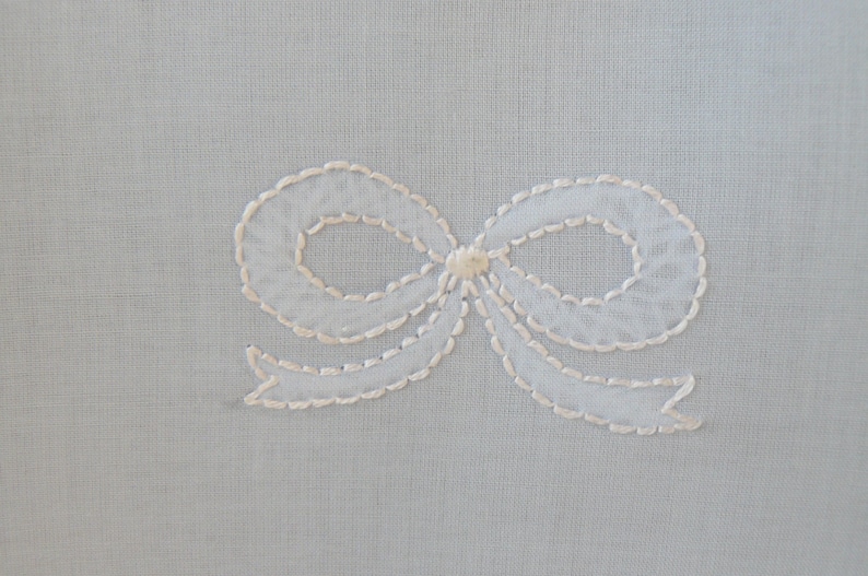 Pure Cotton Blue or Crib Sheet bow. Baby Etsy