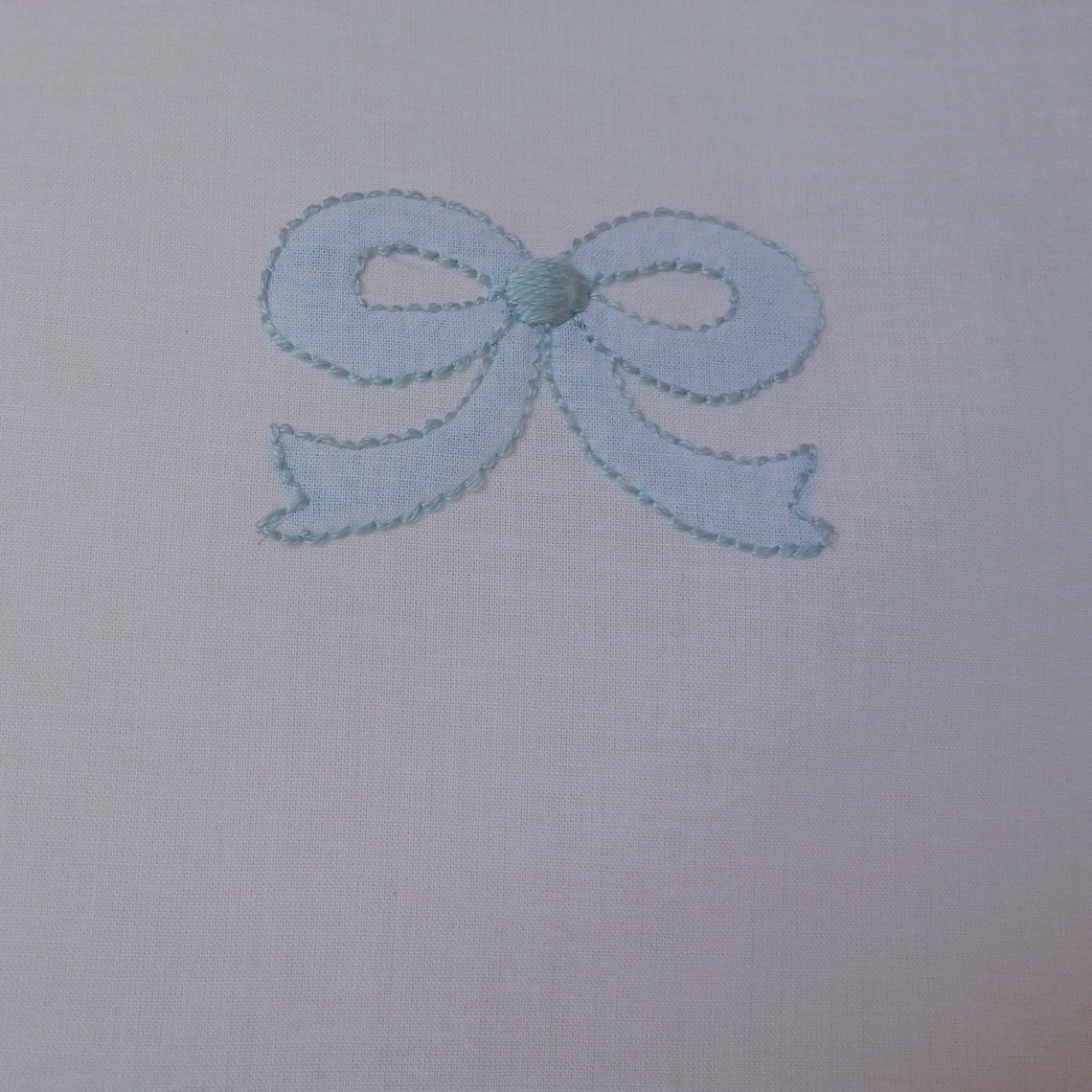 Pure Cotton or Crib Sheet bow. Elegant Etsy