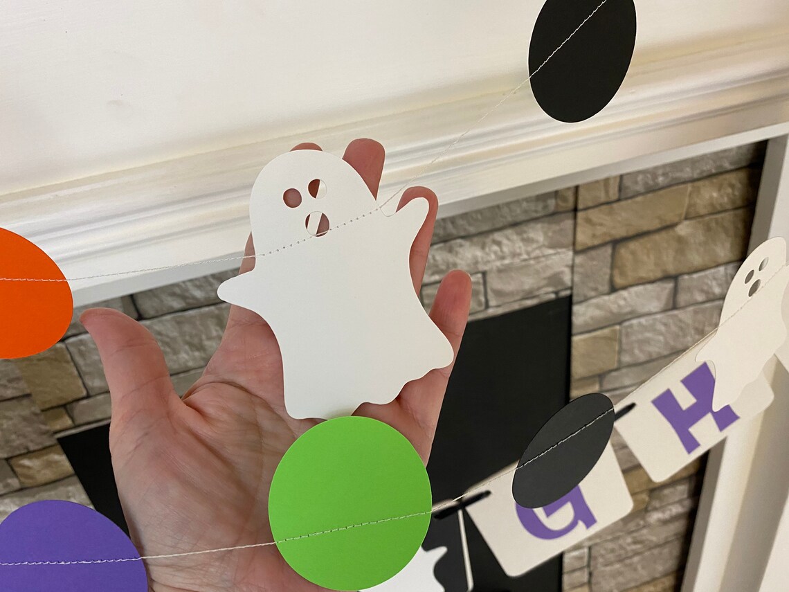 60PCS Halloween Gender Reveal Decorations, Booy Or Ghoul...