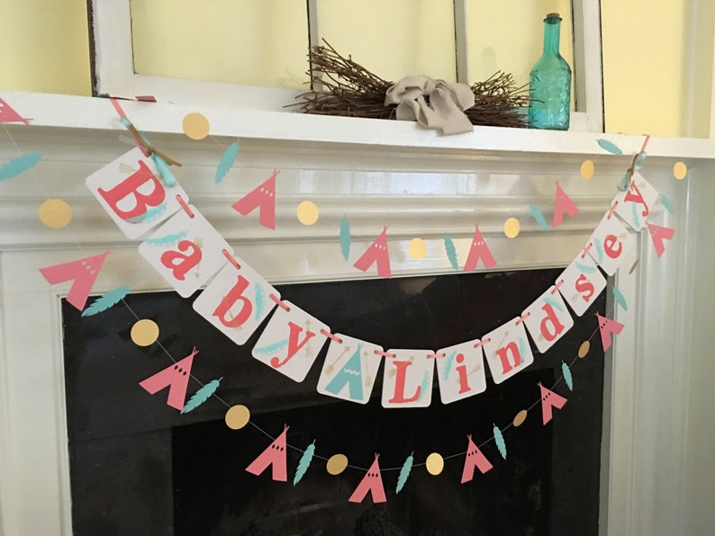 aztec baby shower decorations