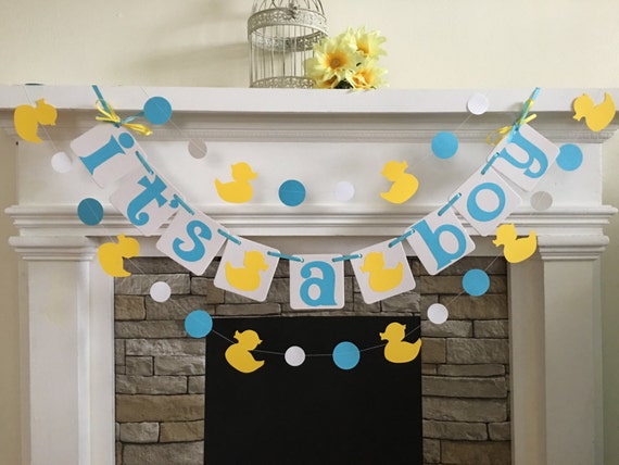 Rubber Ducky Baby Shower: The Decorations