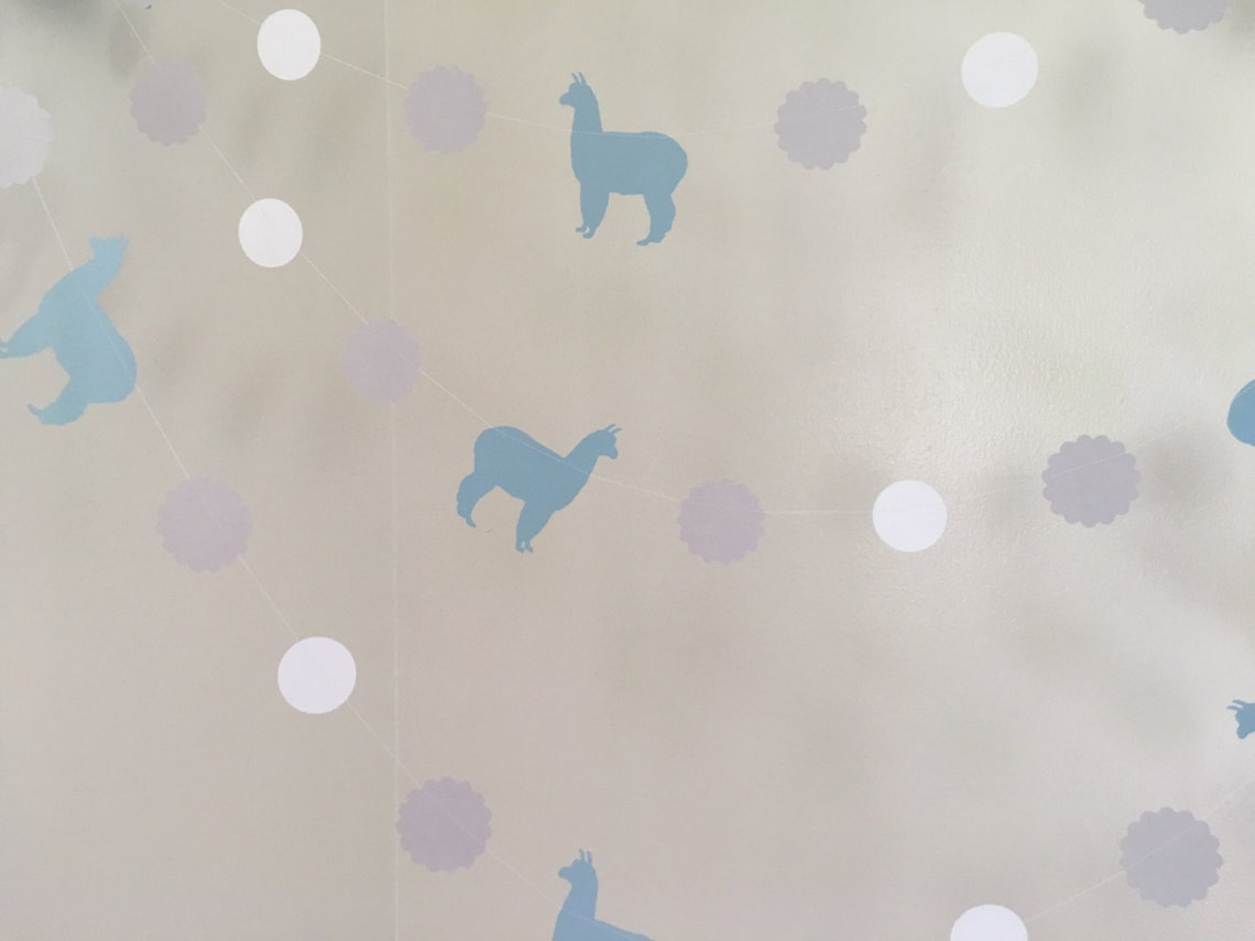 Llama Baby Shower Decorations Llama Birthday Party Decoration Etsy