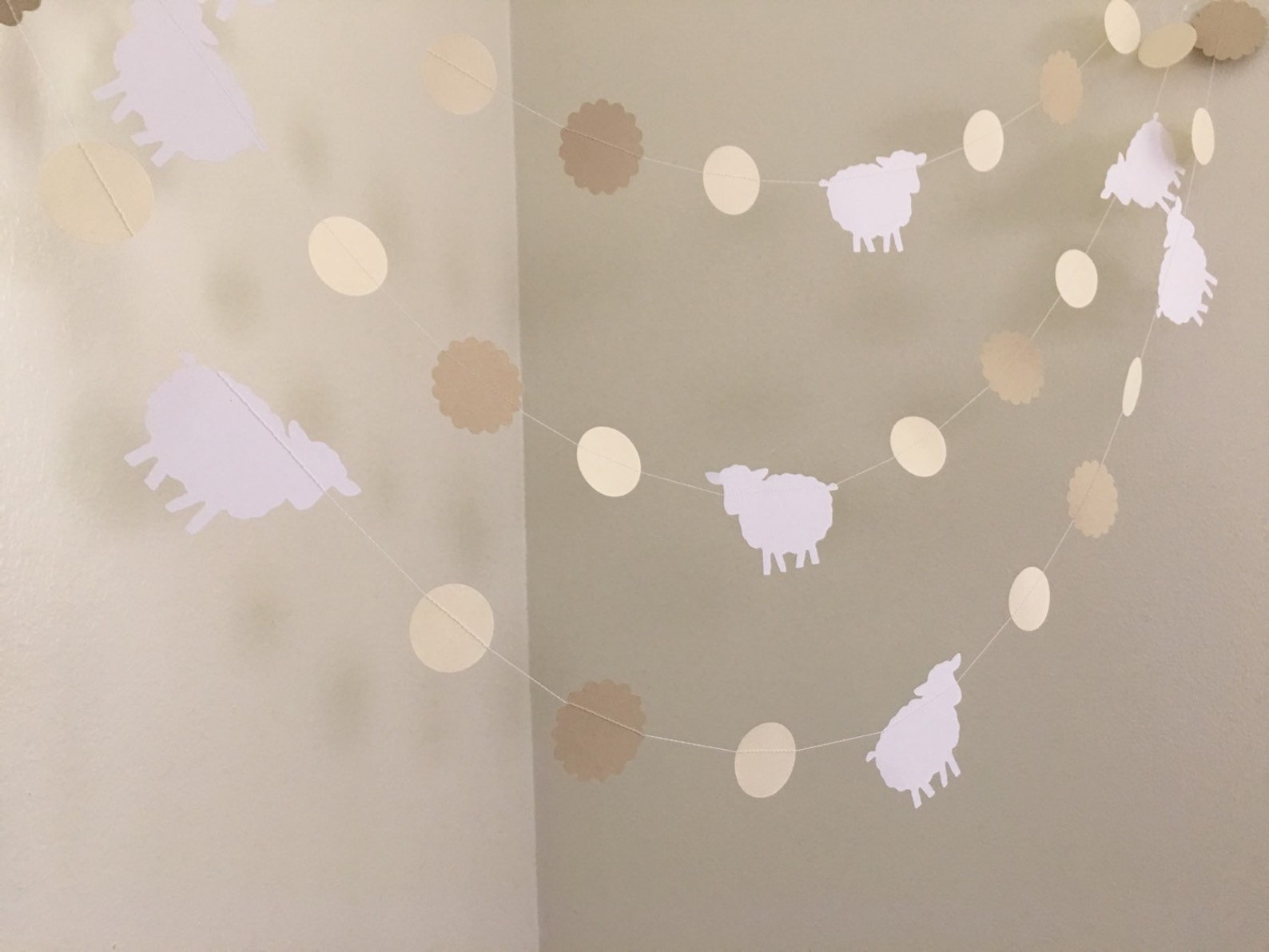 Little Lamb Baby Shower Decorations Lamb 1st Birthday Party Etsy