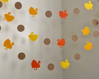 Turkey Birthday Decorations Thanksgiving Baby Shower Decorations turkey Garland Our little Turkey Decorations Turkey First Birthday