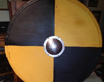 Economy Painted Shield with a Simple Paint Scheme