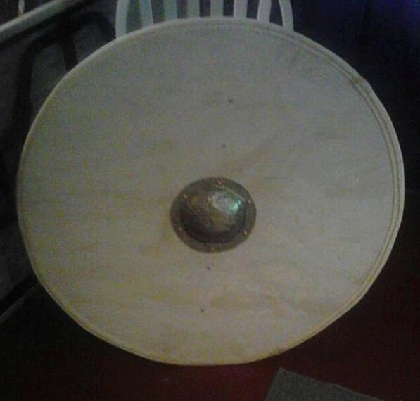 Authentic Viking Plank  Shield unpainted