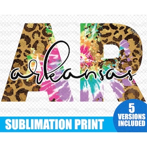Arkansas • Digital Download • PNG • Sublimation