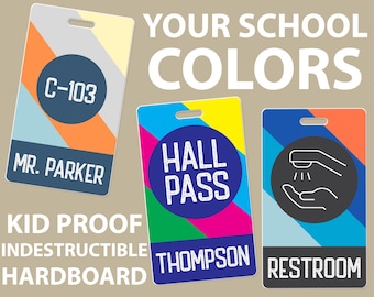 Classroom Hall Pass | Teachers | Personalized