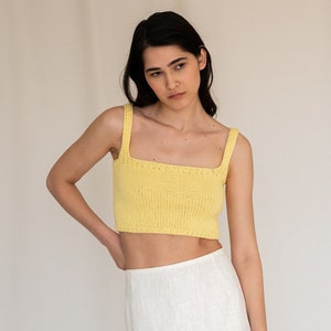 Yellow yoga top hotsell