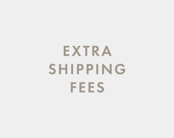 Extra Shipping Fees / Medium Package