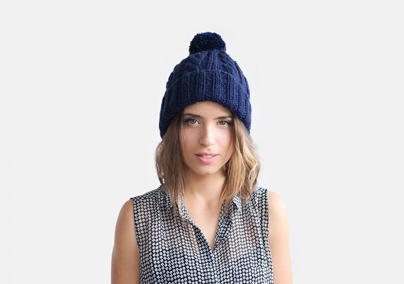 Navy beanie sales hat womens