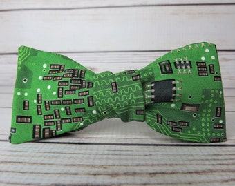 Computer bowtie, Circuit board, Mother board, Control board, programmer bowtie, Computer programmer, accessory, gift