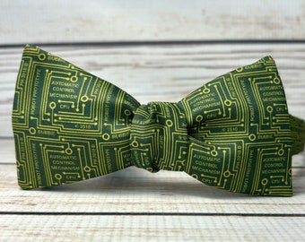 CPU bowtie, Electrical engineering, Computer bowtie, circuit board bowtie, programmer bowtie, pc build gift, circuits, motherboard bowtie