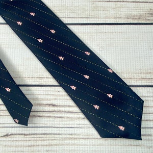 8 bit rocket necktie, space shooter, Rocket pinstripe, 8 bit space ship, skinny tie, retro gamer necktie, vintage video game, adult necktie