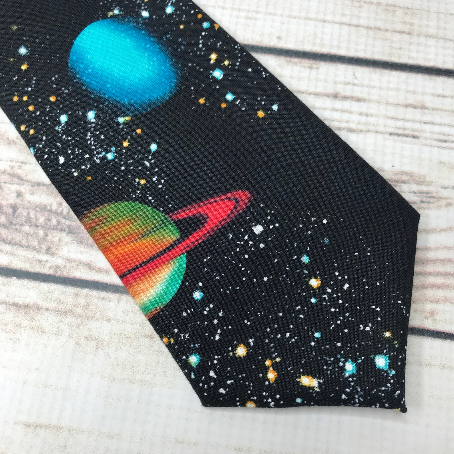 NASA SPACE SHUTTLE REPEAT ASTRONOMY SCIENCE Collana In Seta - Foto 11