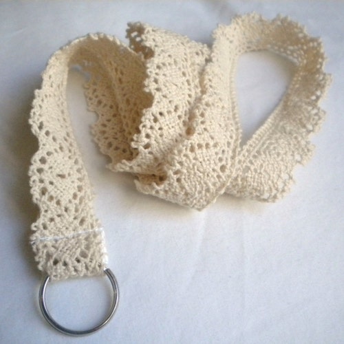 Lace Lanyard Lace ID Badge Holder Lace Keychain Lace Strap Etsy
