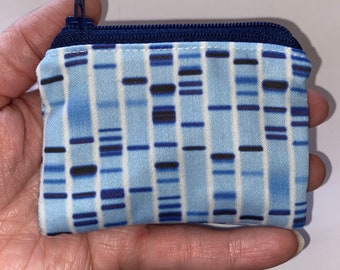 Sacchetto con cerniera per elettroforesi su gel, portamonete per DNA, accessorio scientifico, portafoglio per chimica, portamonete per DNA