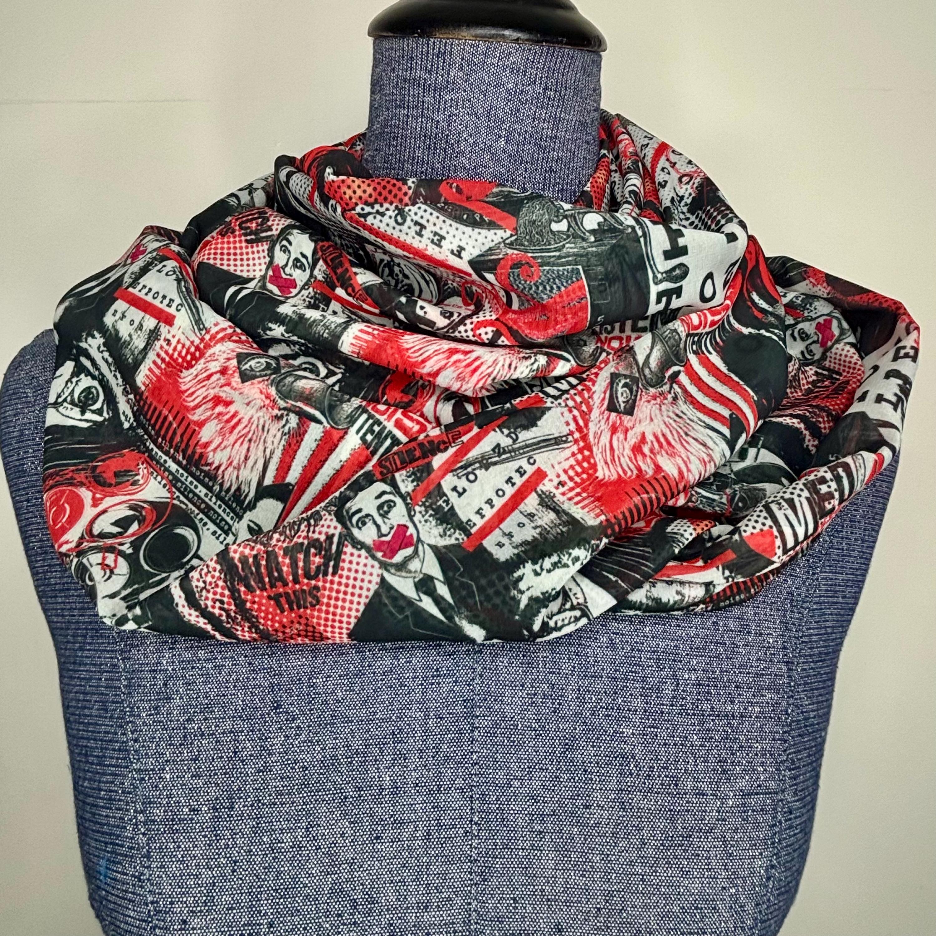 Punk Scarf - Etsy