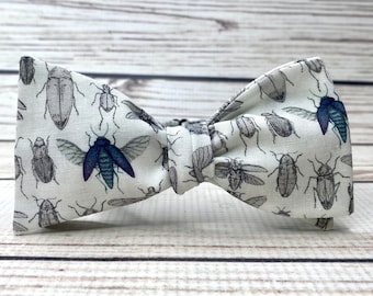 Beetle bowtie, Coleoptera bowtie, entomologist accessory, entomology bow tie, biology teacher gift, zoology bowtie, bug bowtie, bug lover