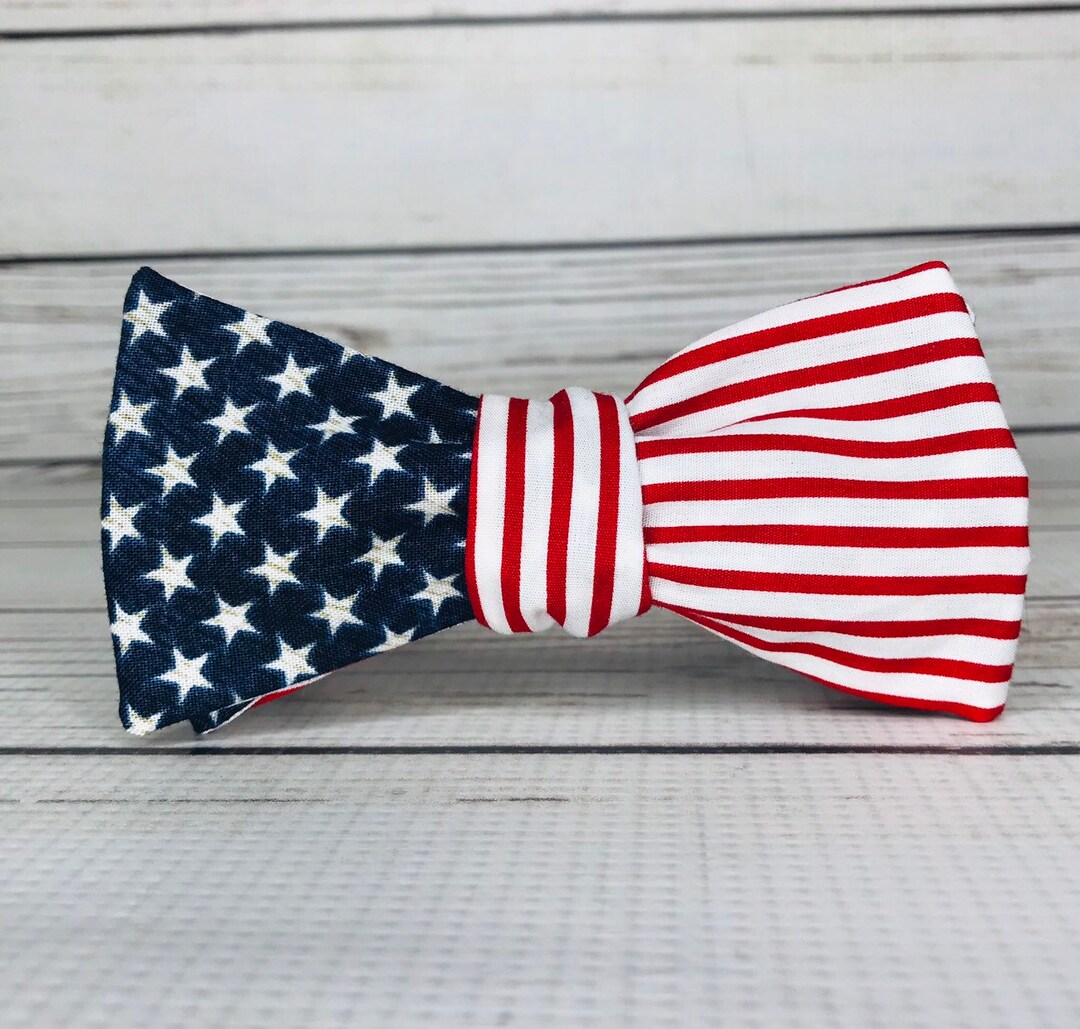 American Flag Bow Tie main image 1