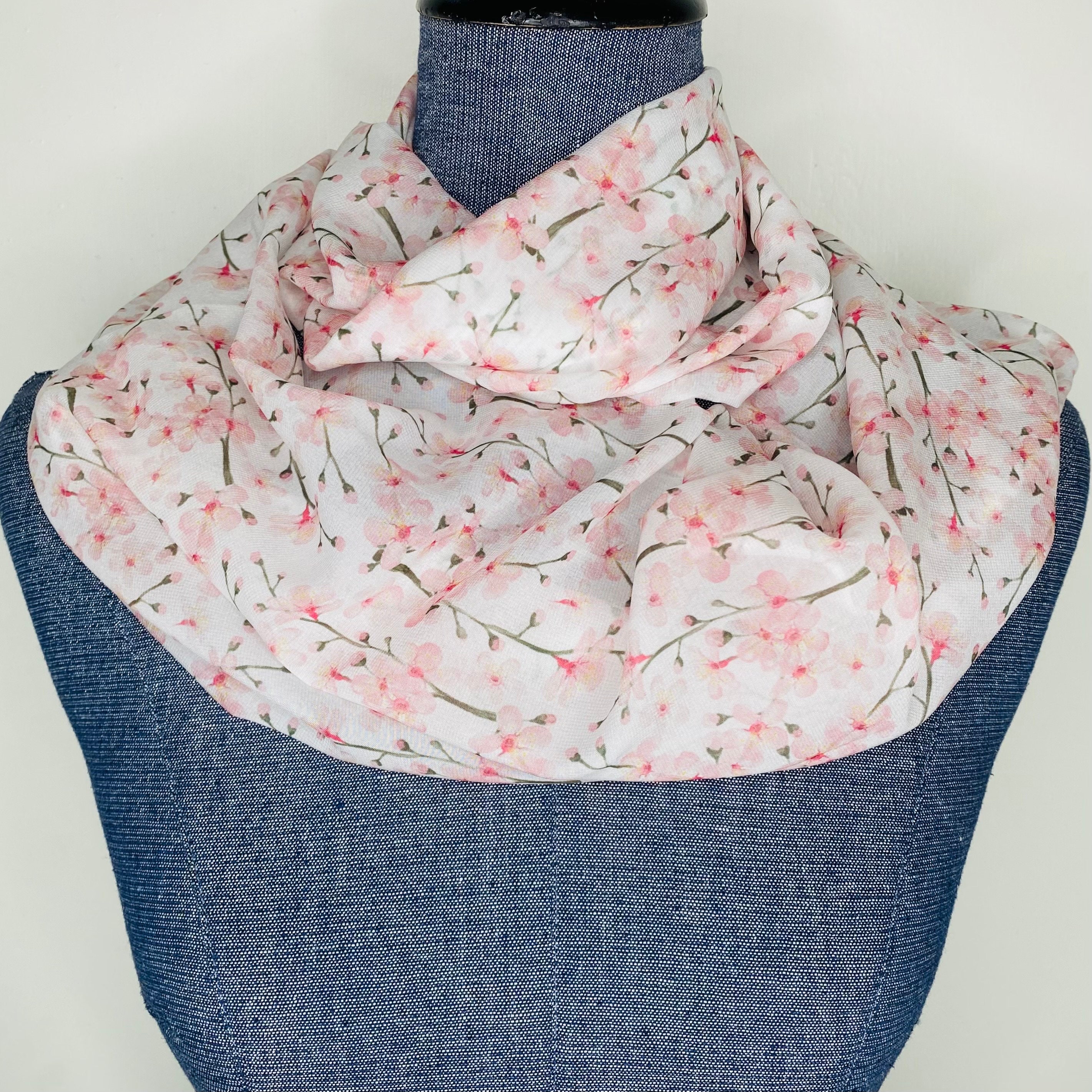 小物 ROSES SCARF Scarf gauze rose flowers | robe of feathers