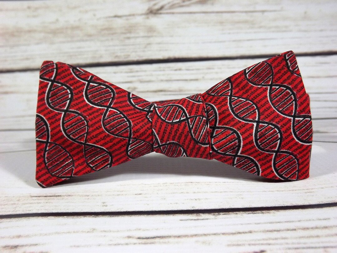 DNA Bowtie, Science Bowtie, Double Helix Bowtie, DNA Base Sequence ...