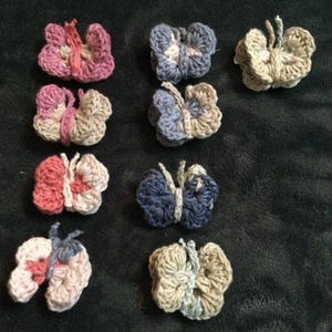 Children’s butterfly barrettes