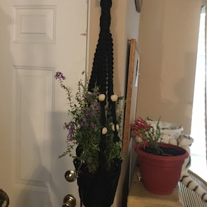 Un gancio di macrame singolo #1