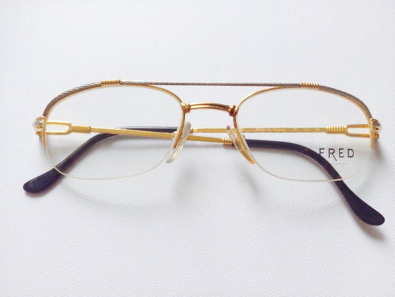 Vintage Fred Lunettes- Caravelle eyeglasses 80'S