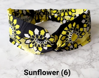 African Print Headband, Ankara Headband, Multi Colour Headband, African Head Wrap, Head Wrap