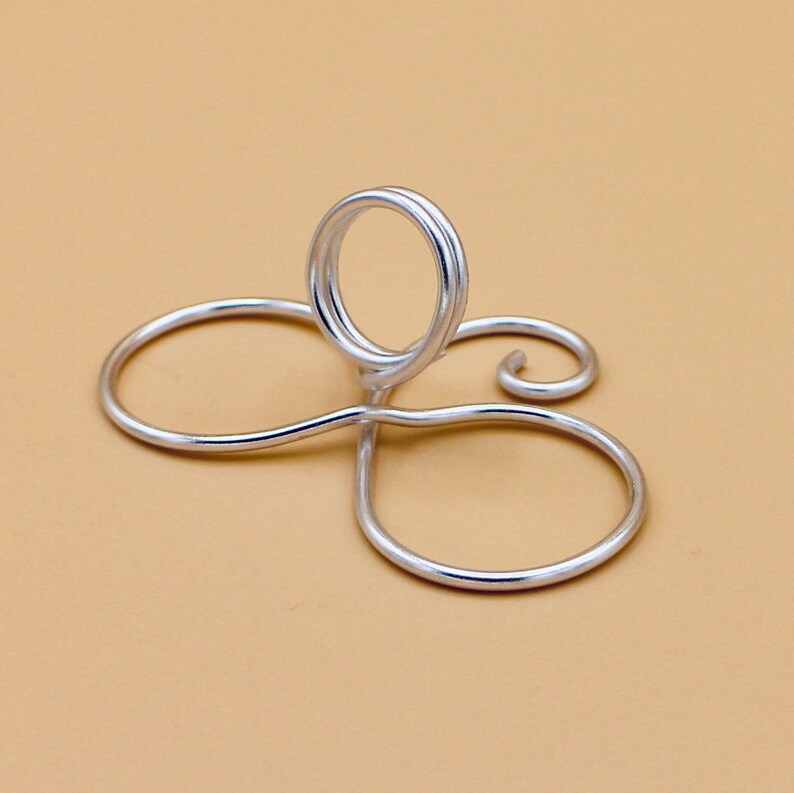 Wire Place Card Holders Photo Holder In An Infinity Ribbon Etsy UK