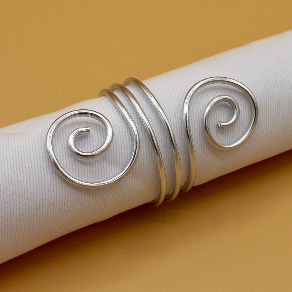 Napkin Rings / Napkin Holder / Party Decoration in Aluminium Etsy UK