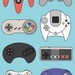 Videogame Controllers | Retro Minimalist | Nintendo | Sega | Xbox ...