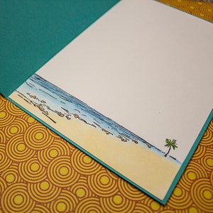 Beach Babe Handmade Greeting Card image 7