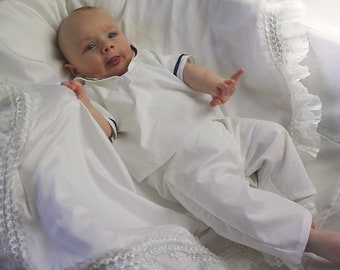 Christening suit Janik in sailor style Size 62