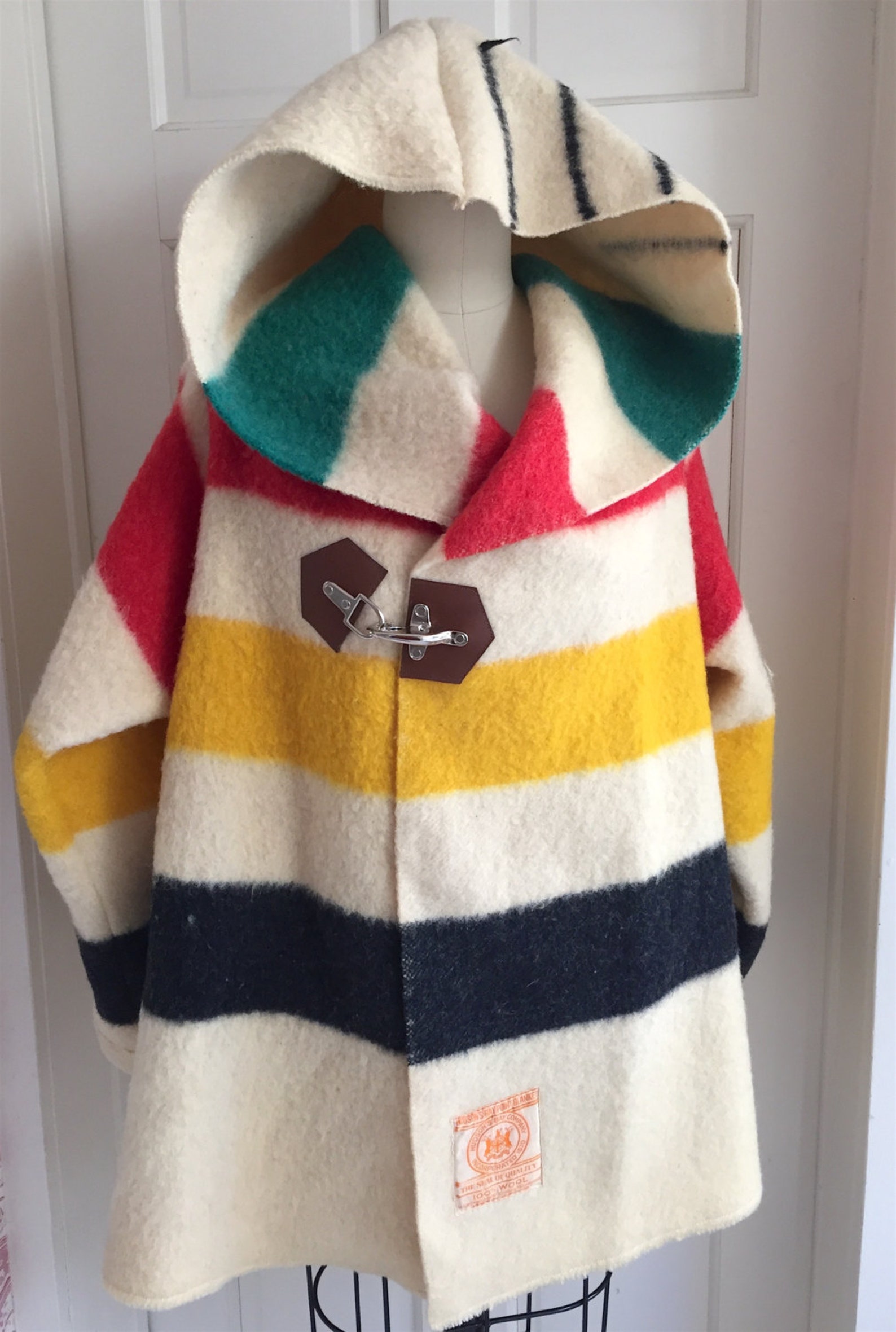 Hudson Bay Vintage blanket Custom Coats Etsy