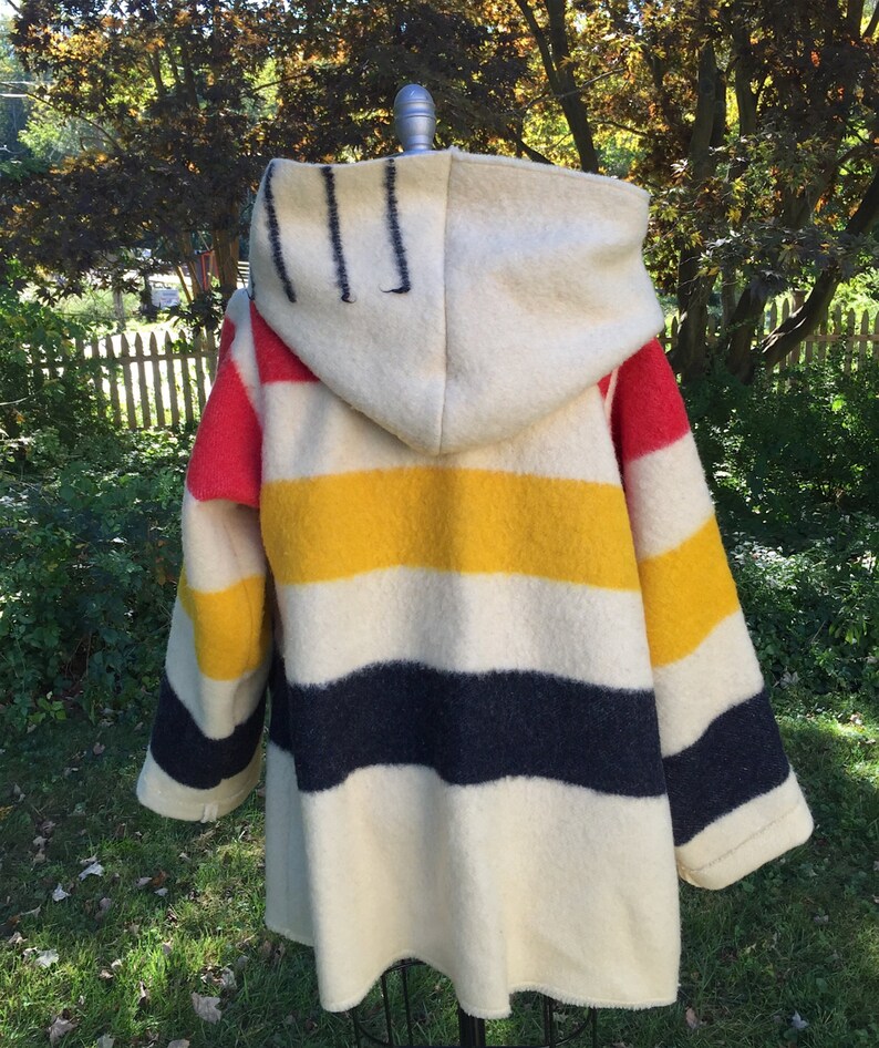 Hudson Bay Vintage blanket Custom Coats Etsy
