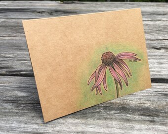 Floral - Hand Drawn Greeting Card