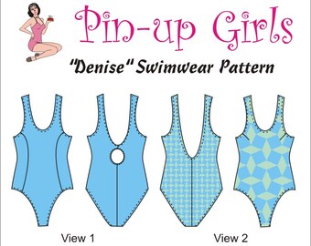 swimsuit pattern etsy