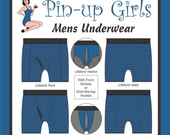 MENS UNDERWEAR PATTERN   - A Pin Up Girls Original Pattern