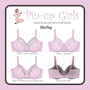 Shelley Full Band Bra Pattern A Pin Up Girls Original Pattern