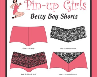 BOY SHORTS PATTERN  by Pin Up Girls