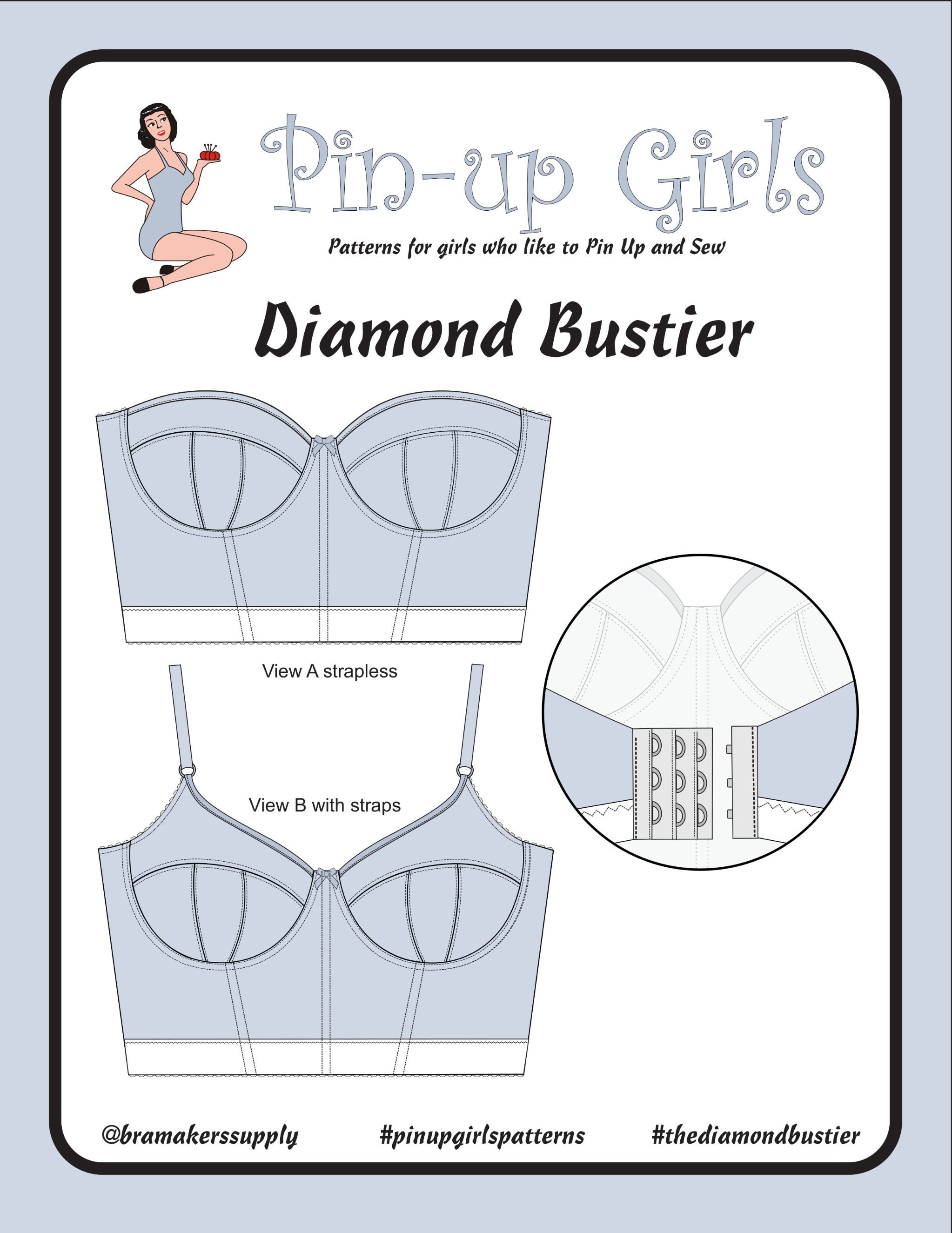 Push up Bra Pattern -  Canada